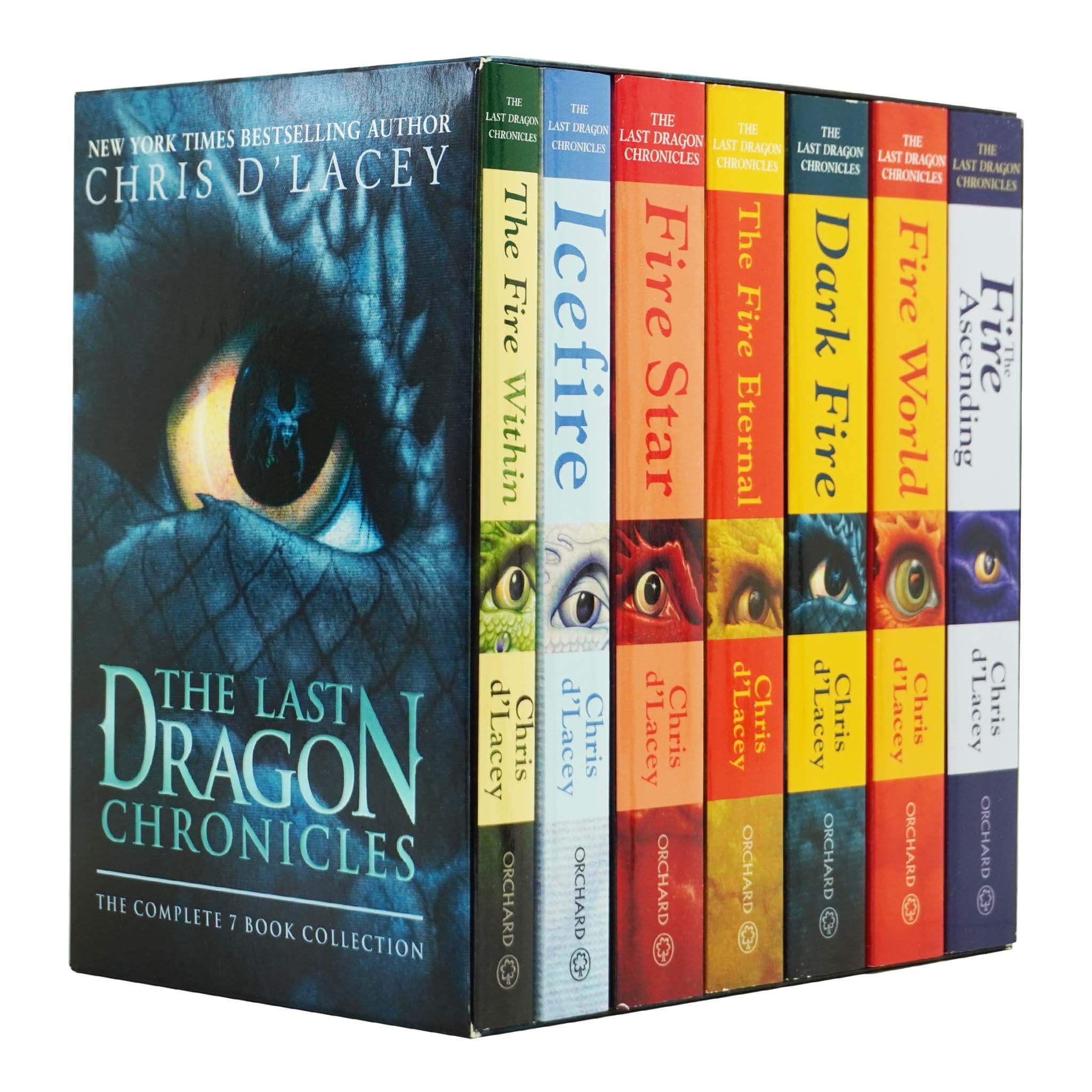 Chris D'Lacey The Last Dragon Chronicles Collection 7 Books Box Set