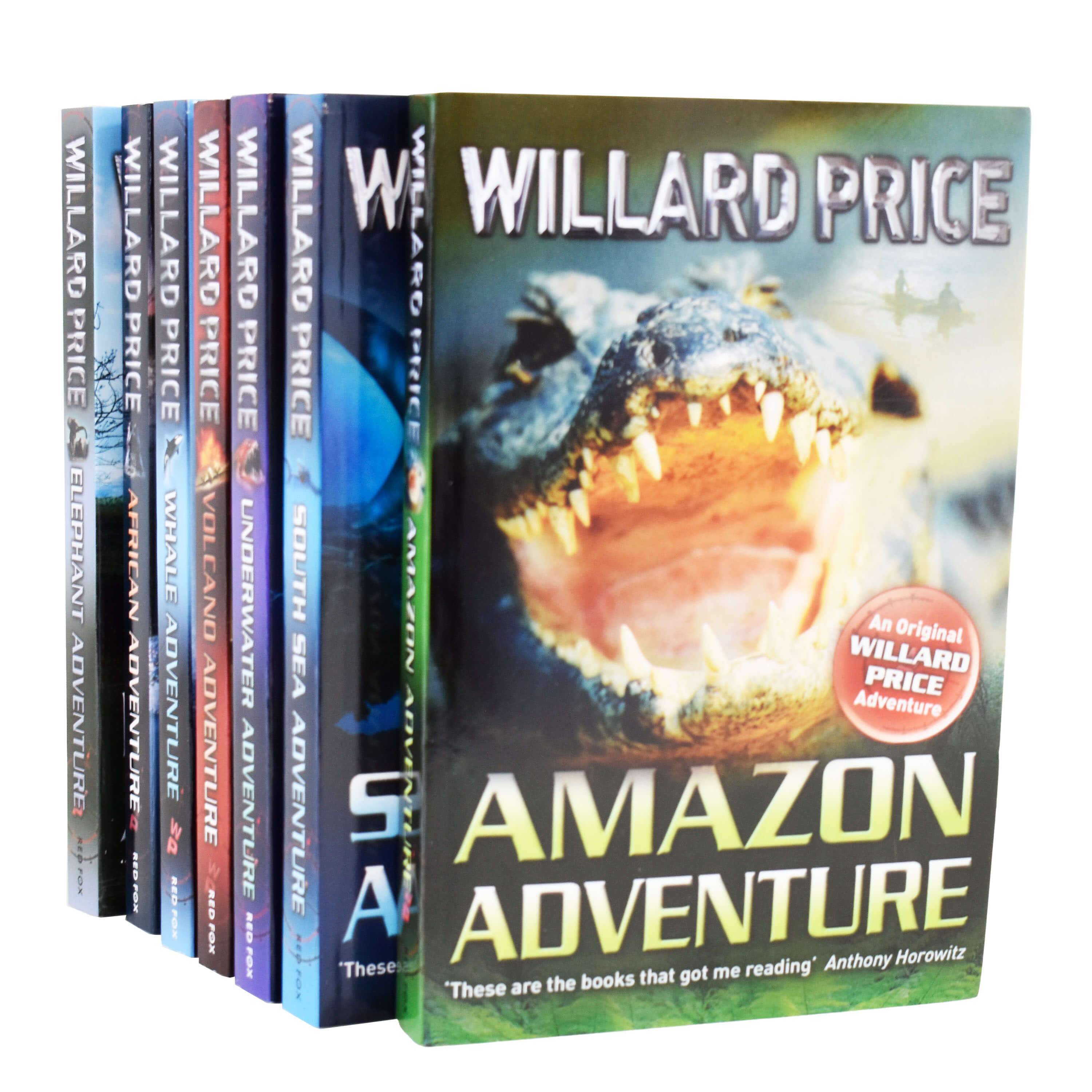 Hal & Roger Hunt Adventures Series 7 Books Collection Set by Willard Price