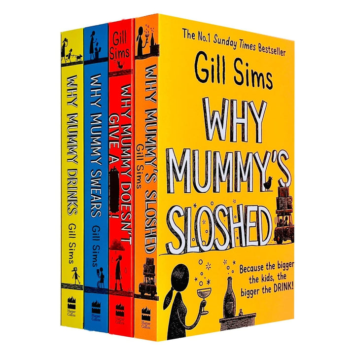 Why Mummy Series by Gill Sims 4 Books Collection Set - Fiction - Paperback - St Stephens Books