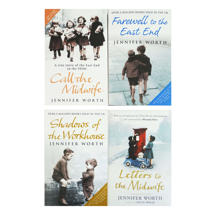 Call the Midwife 4 Book Set by Jennifer Worth - Adult - Paperback - St Stephens Books