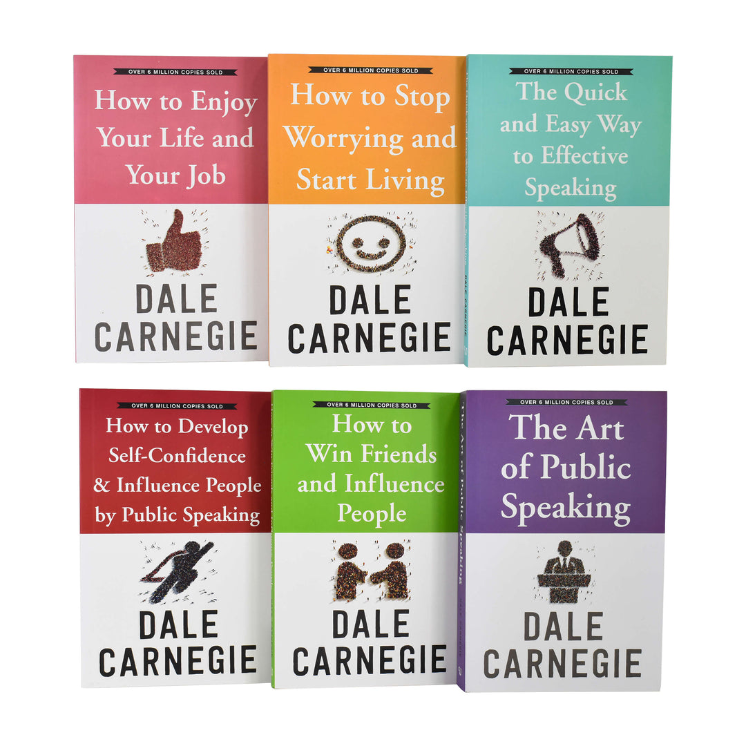 Dale Carnegie Collection 6 Books Set - Non Fiction - Paperback - St Stephens Books