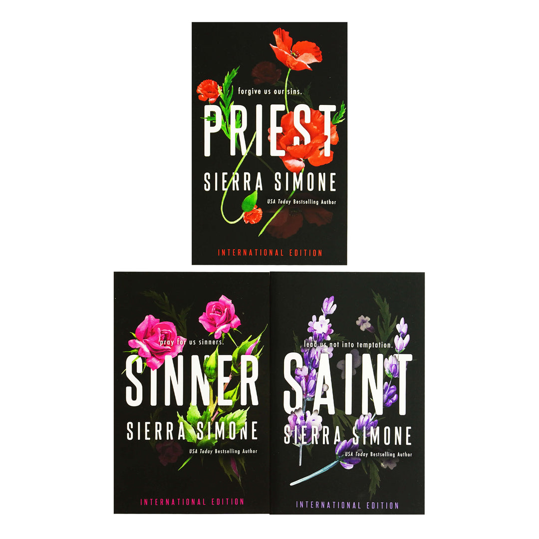 Priest Trilogy Series by Sierra Simone 3 Books Collection Set - Fiction - Paperback - St Stephens Books