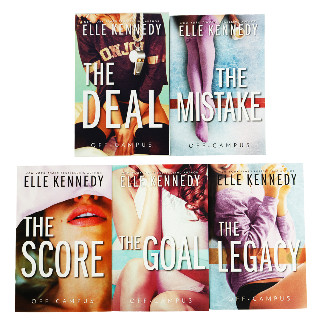 Off-Campus Series By Elle Kennedy 5 Books Collection Set - Fiction - Paperback - St Stephens Books