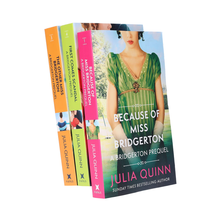 A Bridgerton Prequel Series 3 Books Set By Julia Quinn - Fiction - Paperback - St Stephens Books