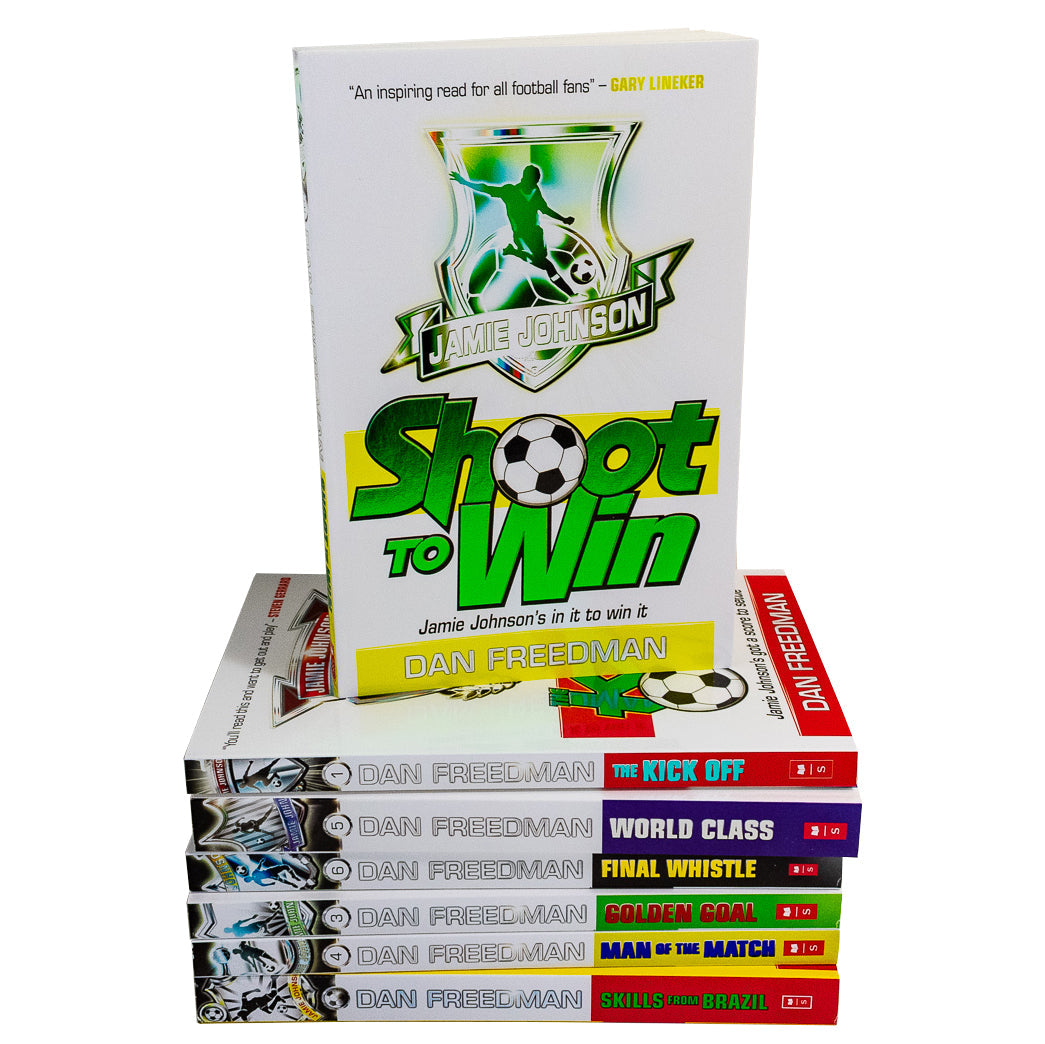 Age 9-14 - Jamie Johnson Football Series 7 Books Collection Set By Dan Freedman- Ages 9-14 - Paperback