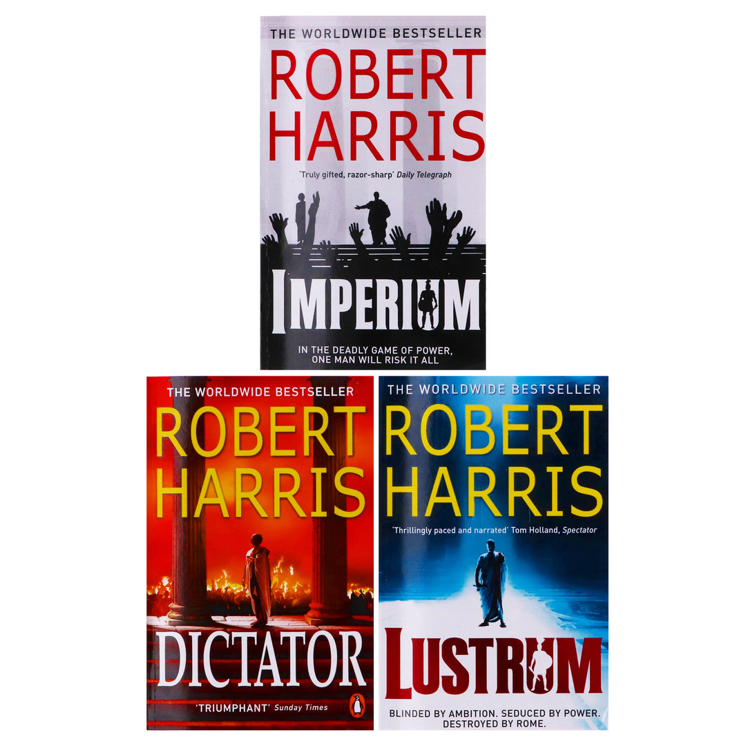 Cicero Trilogy by Robert Harris: 3 Books Collection Set - Fiction - Paperback - St Stephens Books
