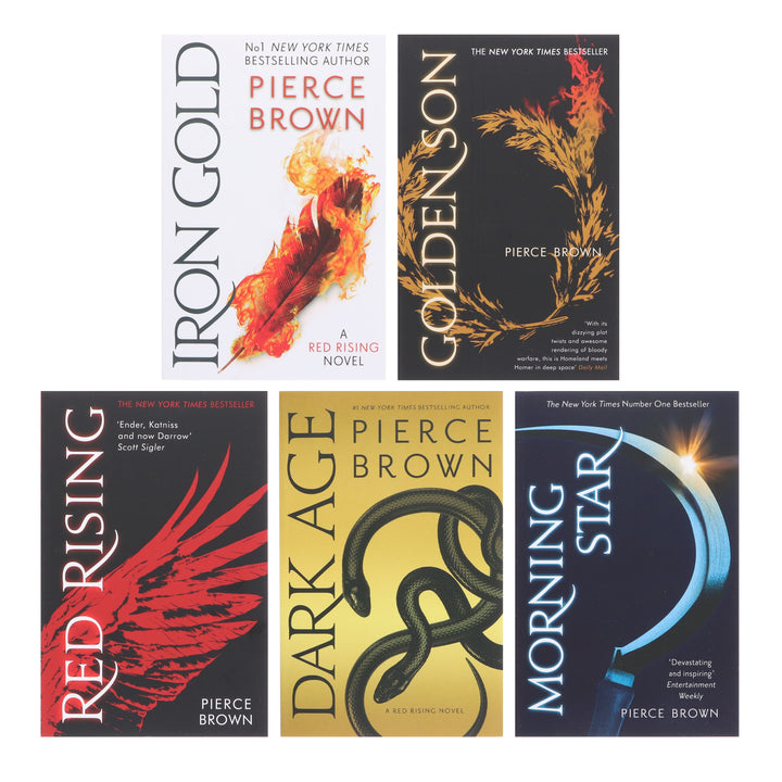 The Red Rising Series by Pierce Brown 5 Books Collection Set - Fiction - Paperback - St Stephens Books
