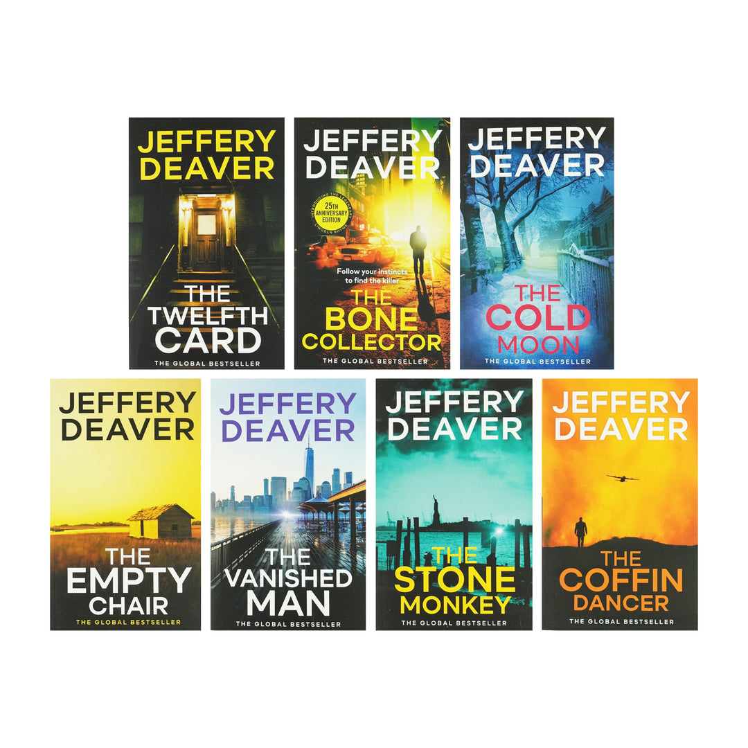 Lincoln Rhyme Thrillers Series By Jeffery Deaver 7 Books Collection - Fiction - Paperback - St Stephens Books