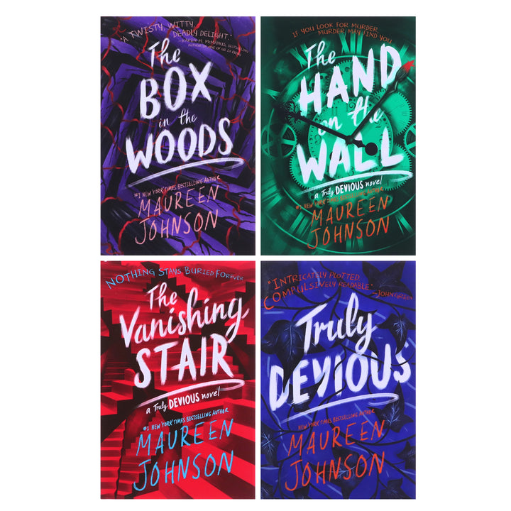Truly Devious Series by Maureen Johnson 4 Books Collection Set - Fiction - Paperback - St Stephens Books