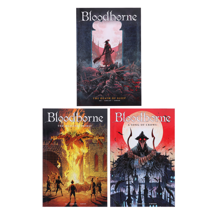 Bloodborne Series by Ales Kot 1-3 Books Collection Box Set - Includes 3 Exclusive Art Cards - Paperback - St Stephens Books