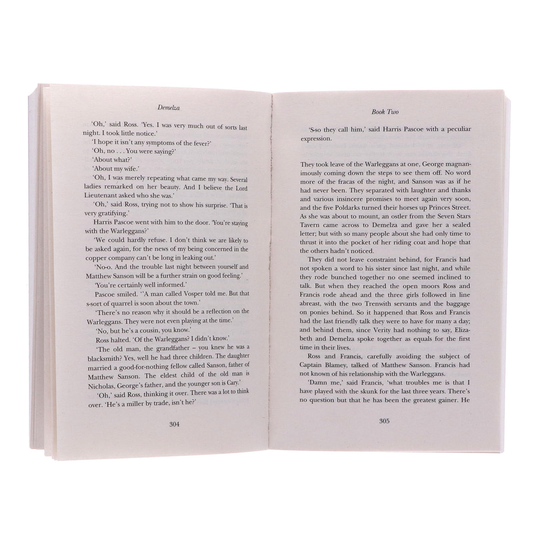 Poldark Series by Winston Graham Books 1-6 - Fiction - Paperback - St Stephens Books