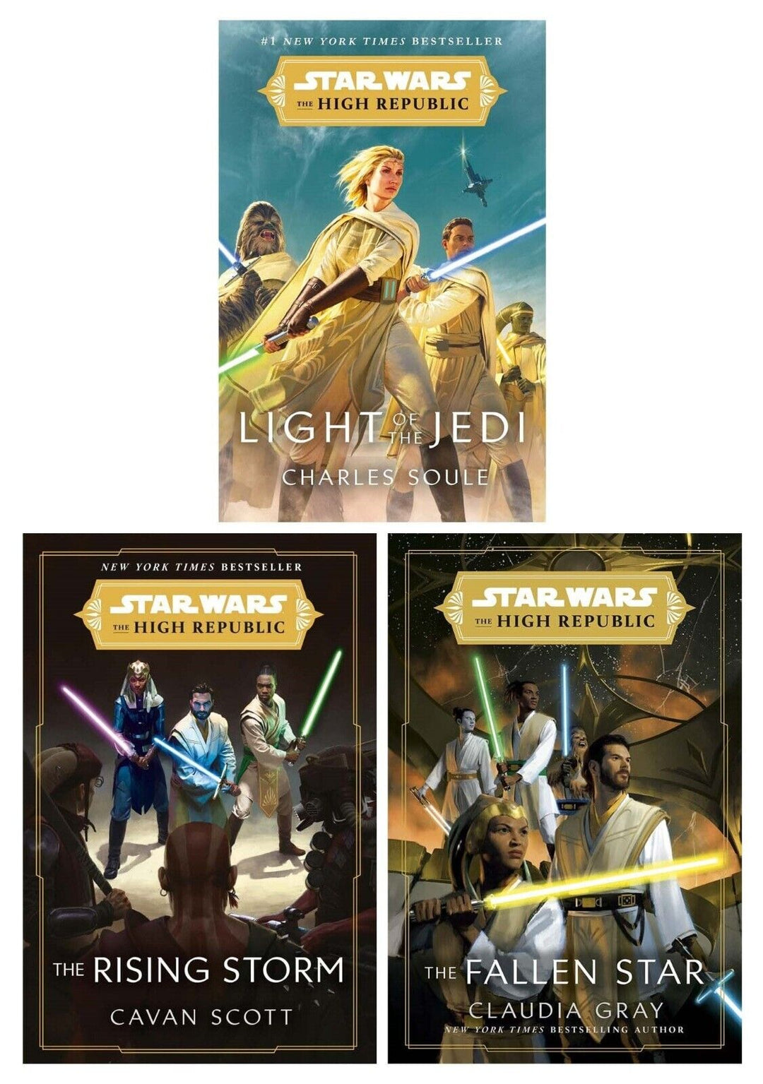 Star Wars: The High Republic Series 3 Books Collection Set - Fiction - Paperback - St Stephens Books