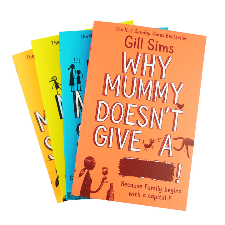 Why Mummy Series by Gill Sims 4 Books Collection Set - Fiction - Paperback - St Stephens Books