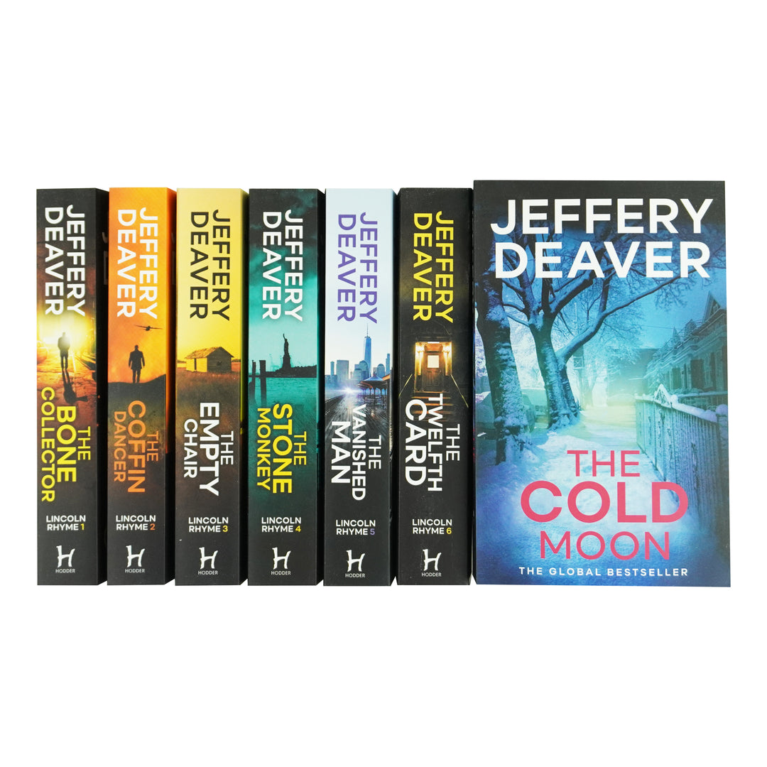 Lincoln Rhyme Thrillers Series By Jeffery Deaver 7 Books Collection - Fiction - Paperback - St Stephens Books