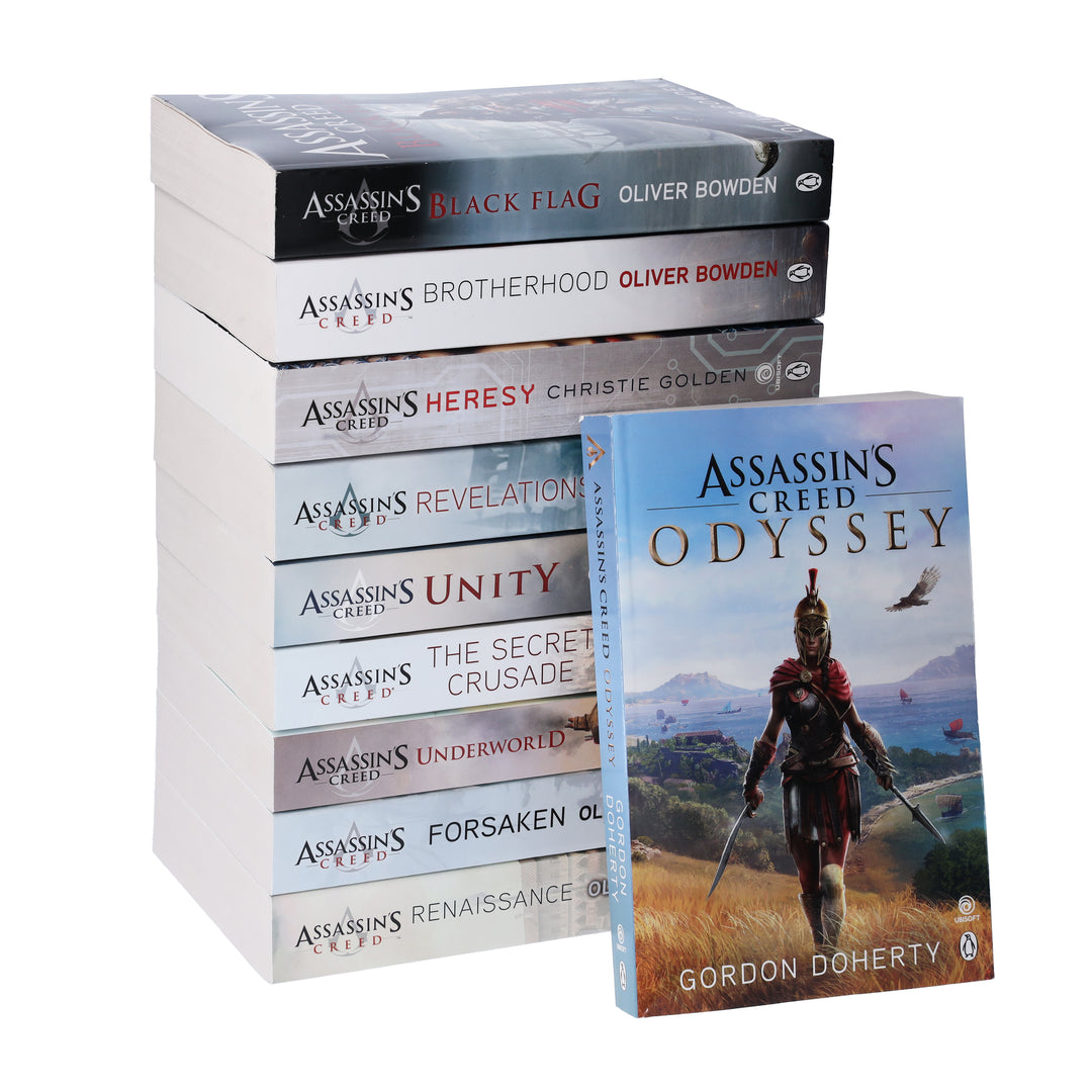 Assassins Creed 1-10 Books Collection By Oliver Bowden - Fiction - Paperback - St Stephens Books