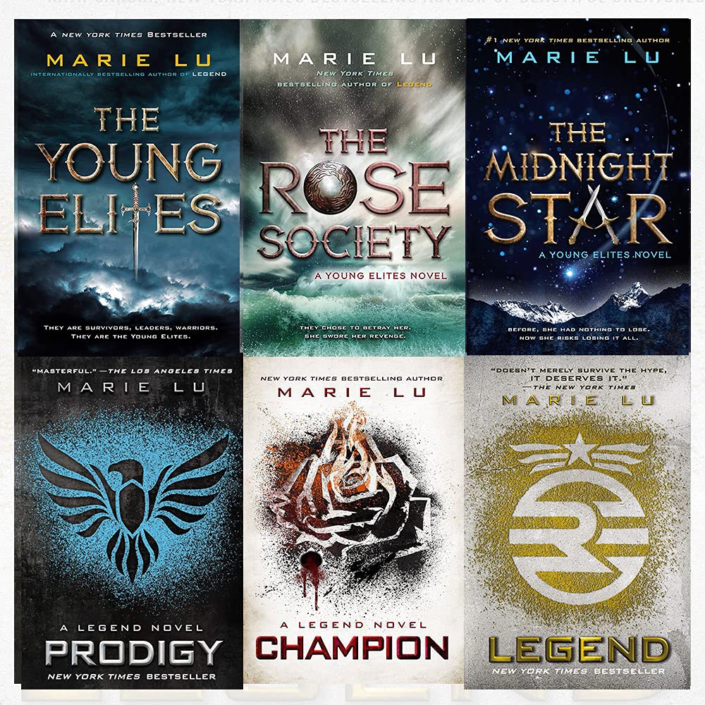 Legend Trilogy & Young Elite Series 6 Books Collection Set By Marie Lu - Age 9-18 - Paperback - St Stephens Books