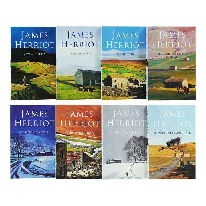 The Complete James Herriot All Creatures Great and Small 8 Books Collection - Young Adult - Paperback - St Stephens Books