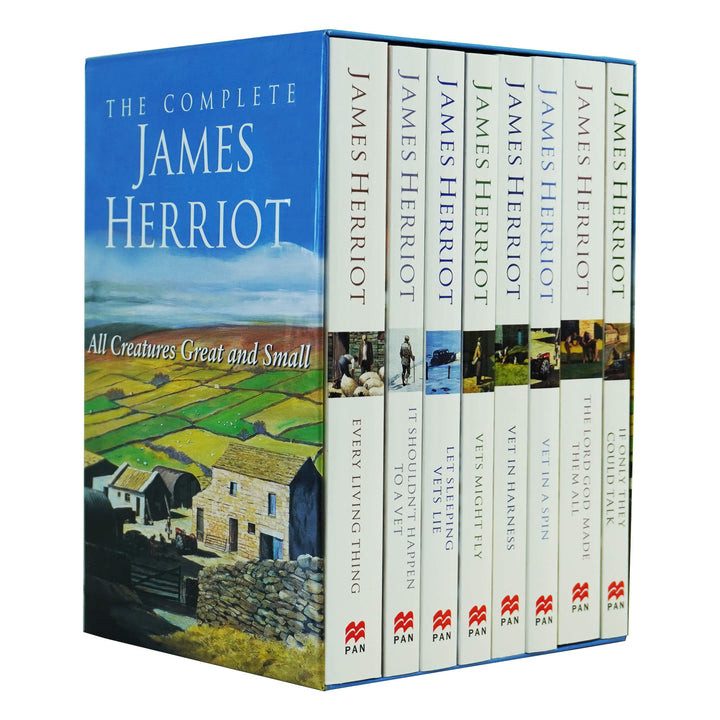 The Complete James Herriot All Creatures Great and Small 8 Books Collection - Young Adult - Paperback - St Stephens Books