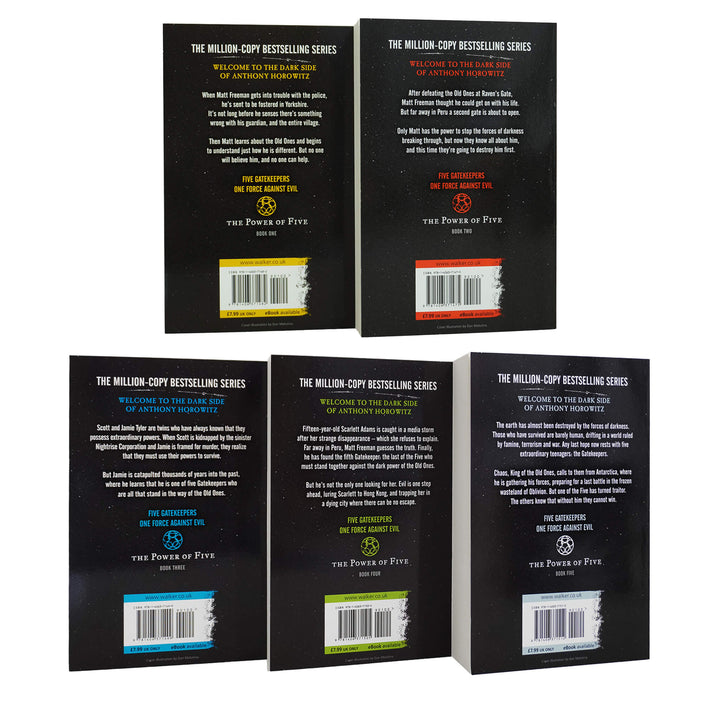 The Power of Five 5 Books Collection by Anthony Horowitz - Ages 9-14 - Paperback - St Stephens Books