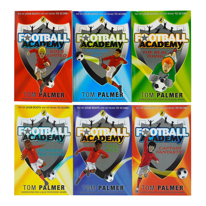 Football Academy Series By Tom Palmer 6 Books Collection - Ages 7-9 - Paperback - St Stephens Books