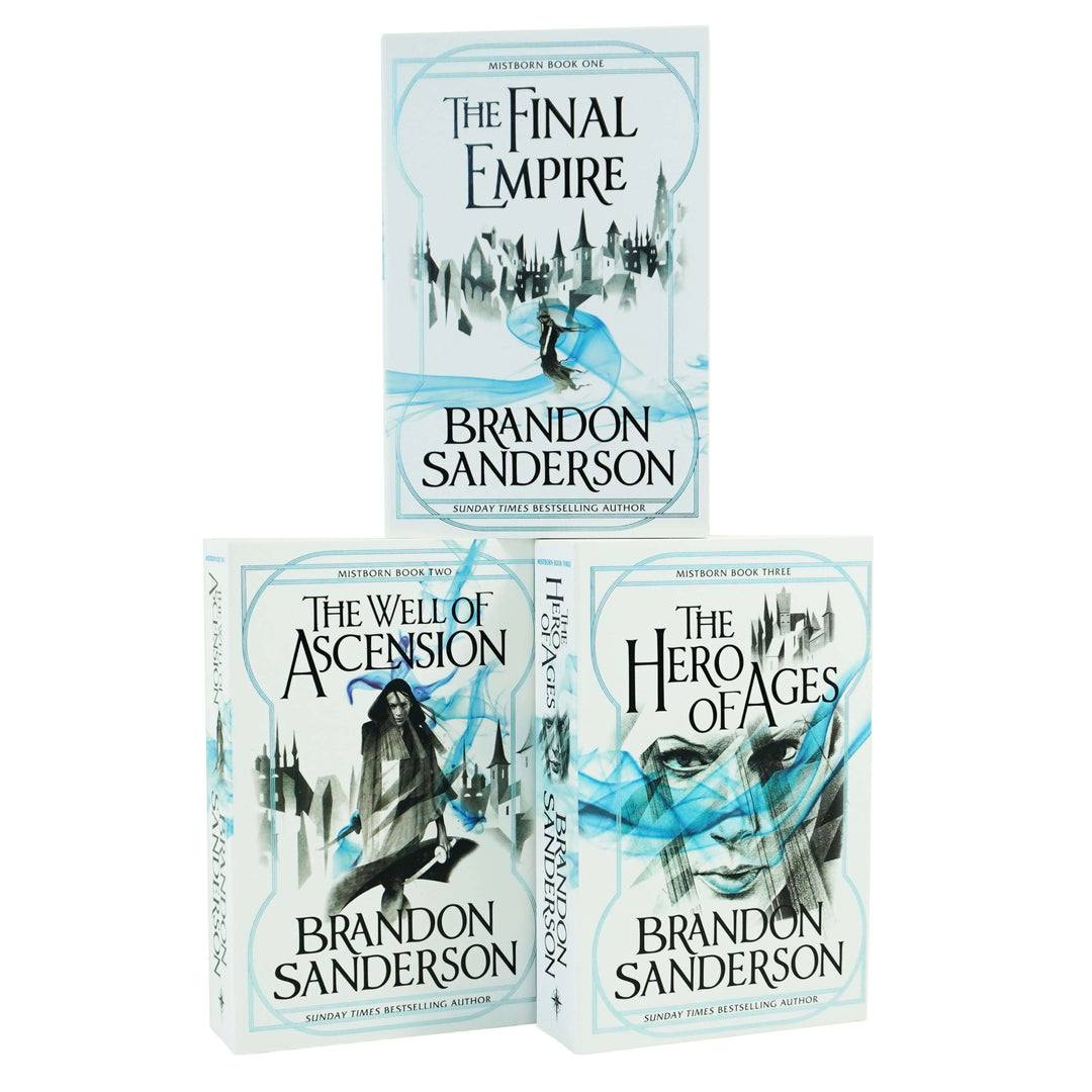 Mistborn Trilogy 3 Books Box Set By Brandon Sanderson - Fiction - Paperback - St Stephens Books