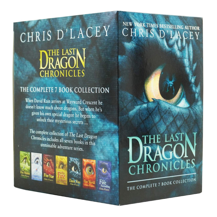 The Last Dragon Chronicles: The Complete 7 Book Collection Box Set by Chris d'Lacey - Ages 6-12 - Paperback - St Stephens Books
