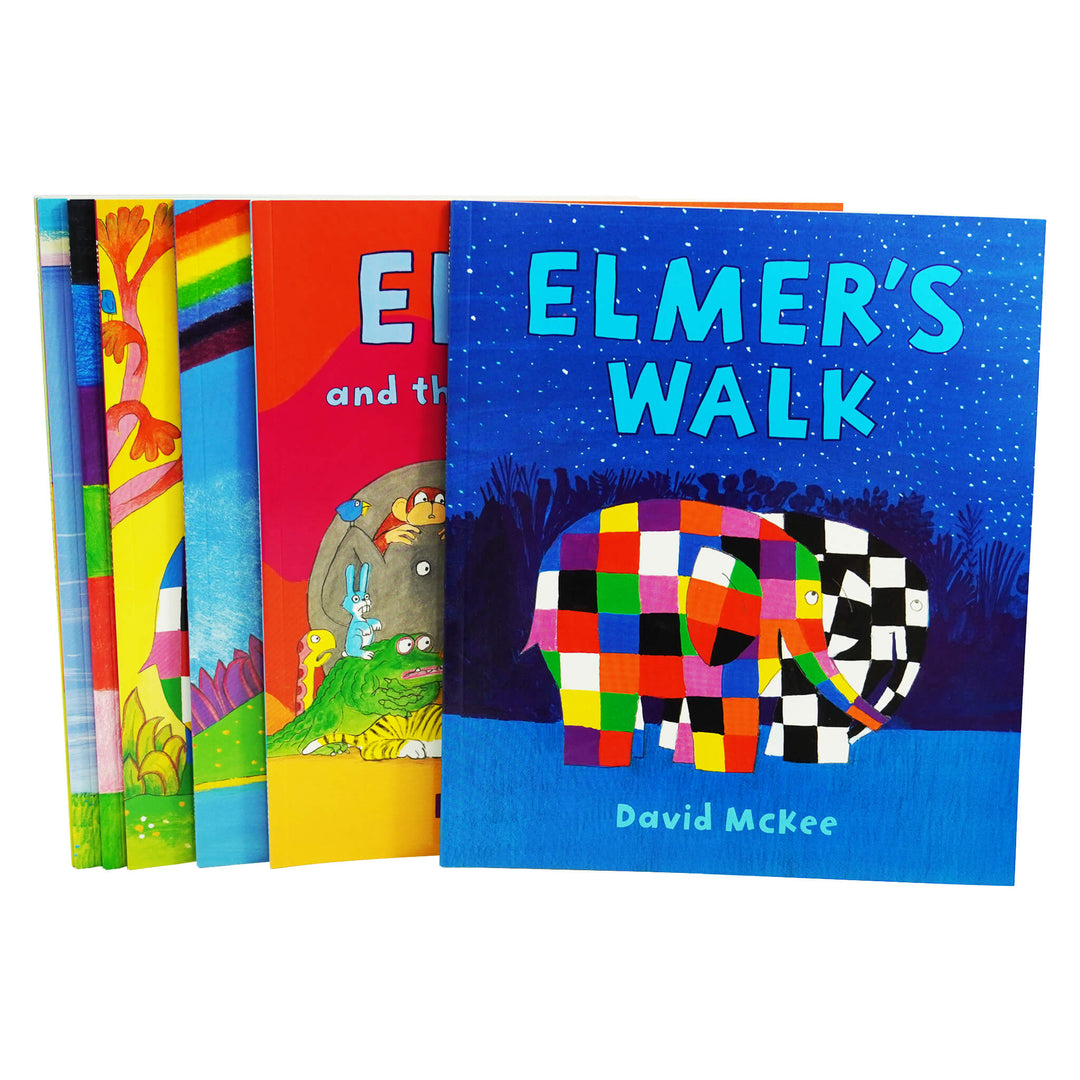 Elmer Children Picture 10 Books Collection Set By David McKee - Ages 5+ - Paperback - St Stephens Books