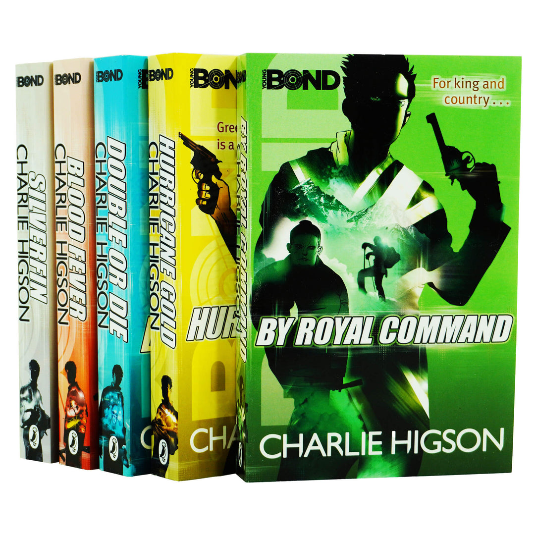Young Bond Series 5 Books Collection Set By Charlie Higson - Ages 9-14 - Paperback - St Stephens Books