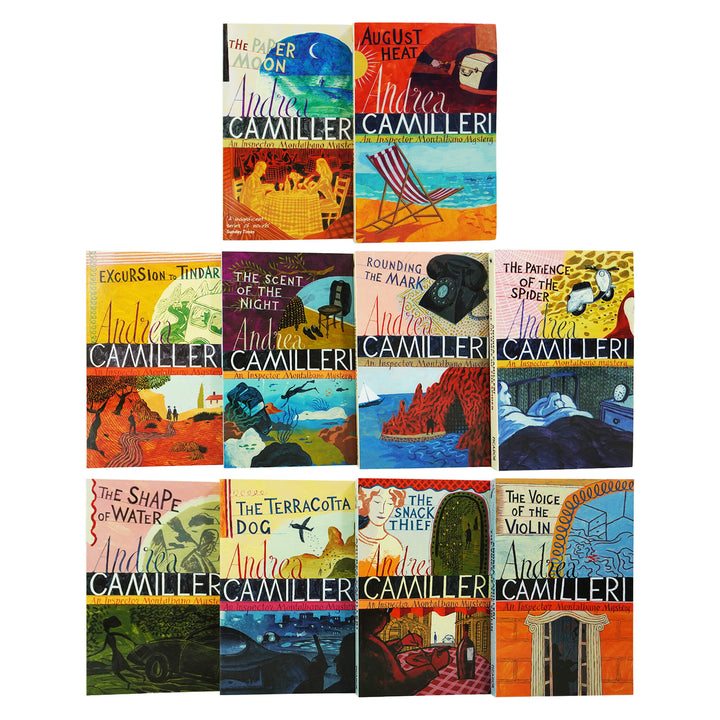 Inspector Montalbano Mysteries Series Books 1 To 10 by Andrea Camilleri - Fiction - Paperback - St Stephens Books