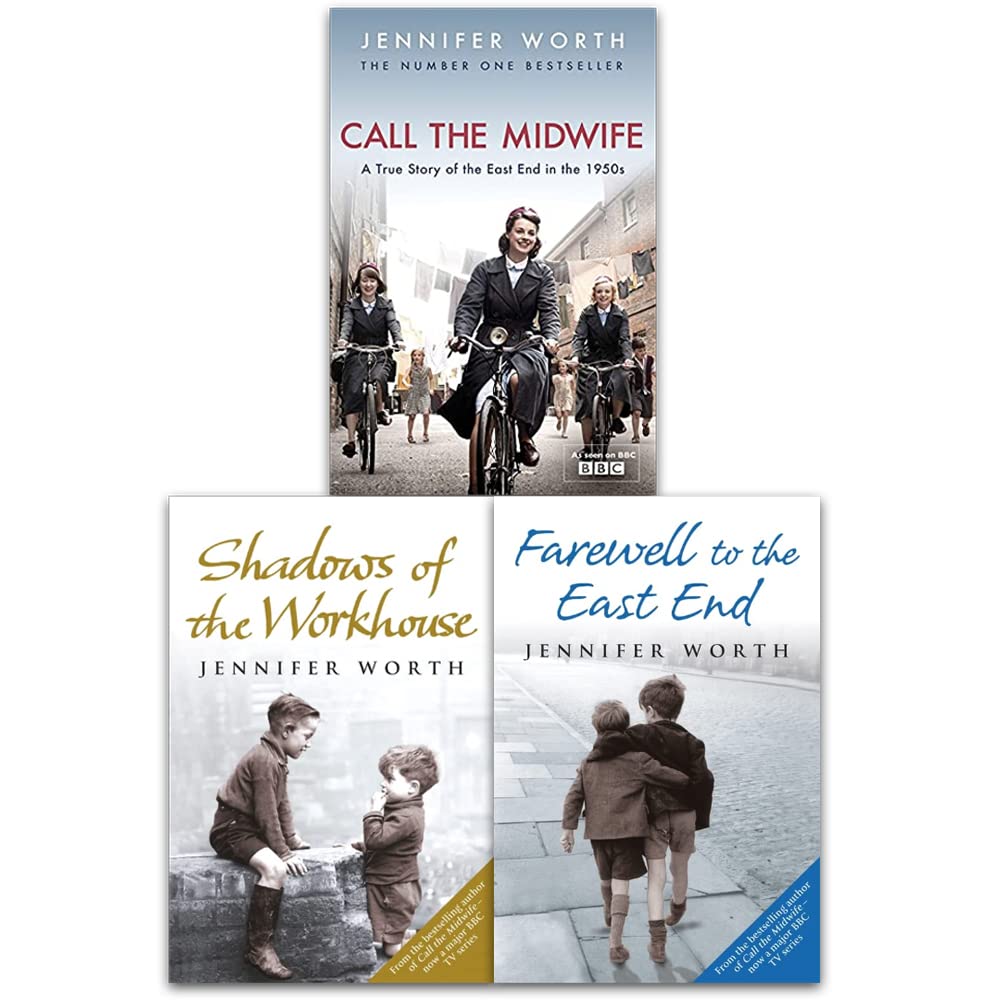 Call The Midwife Trilogy by Jennifer Worth 3 Books Collection Set - Non-Fiction - Paperback - St Stephens Books