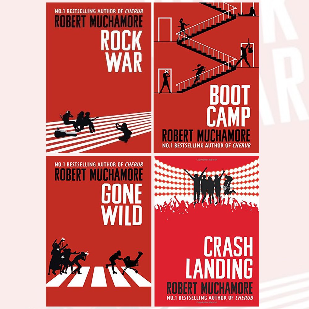 Rock War Series by Robert Muchamore 4 Books Collection Set - Ages 12-17 - Paperback - St Stephens Books