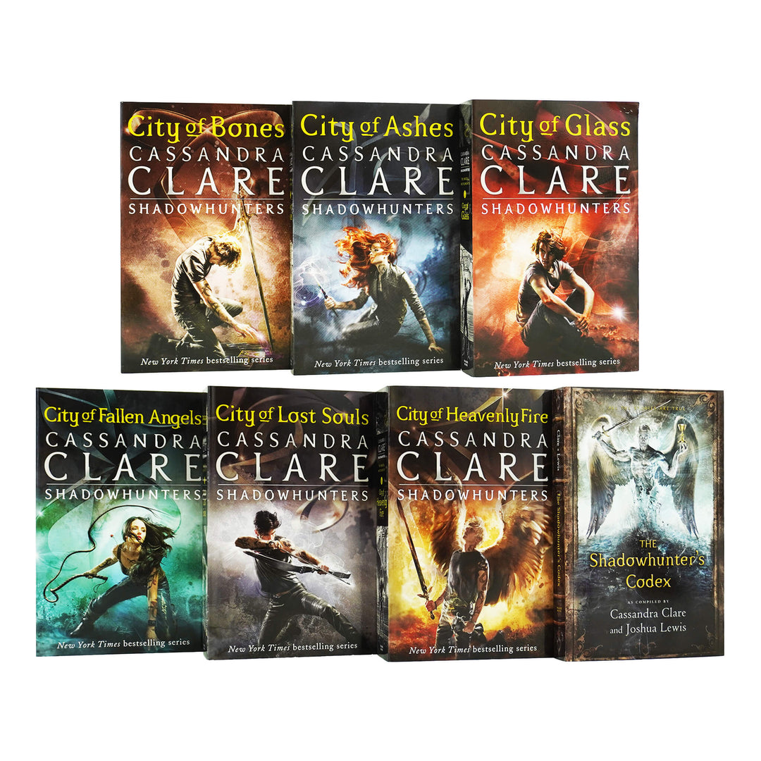 The Mortal Instruments A Shadowhunters 7 Books Collection Set By Cassandra Clare - Ages 14+ - Paperback - St Stephens Books