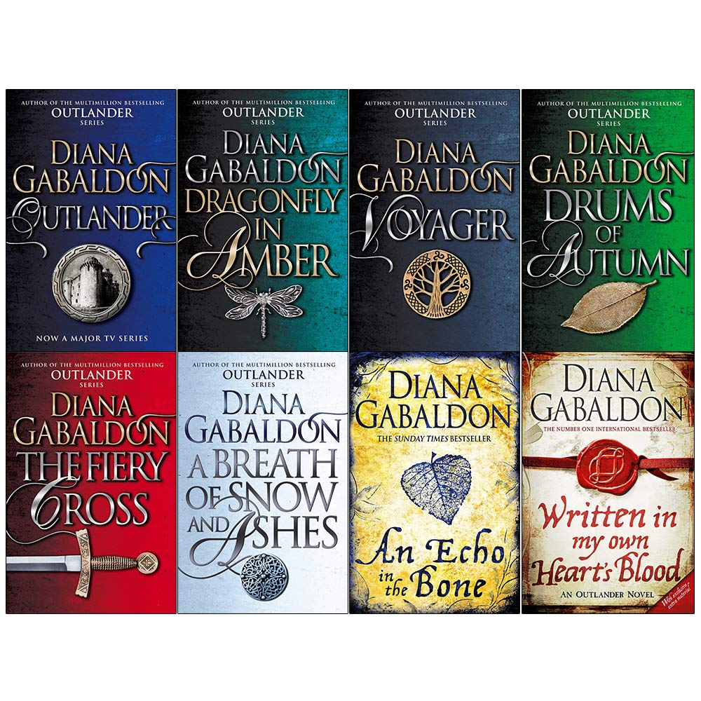 Outlander Series 8 Books Collection Set by Diana Gabaldon - Young Adult - Paperback - St Stephens Books