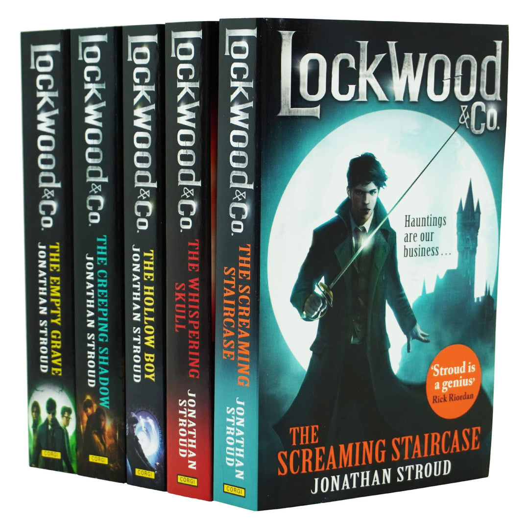 Lockwood and Co Series 5 Books Collection Set By Jonathan Stroud - Young Adult - Paperback - St Stephens Books