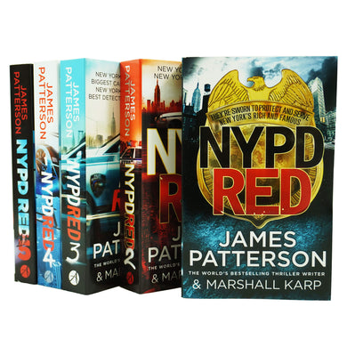 NYPD Red by James Patterson: Books 1-5 Collection Set - Fiction - Paperback - St Stephens Books