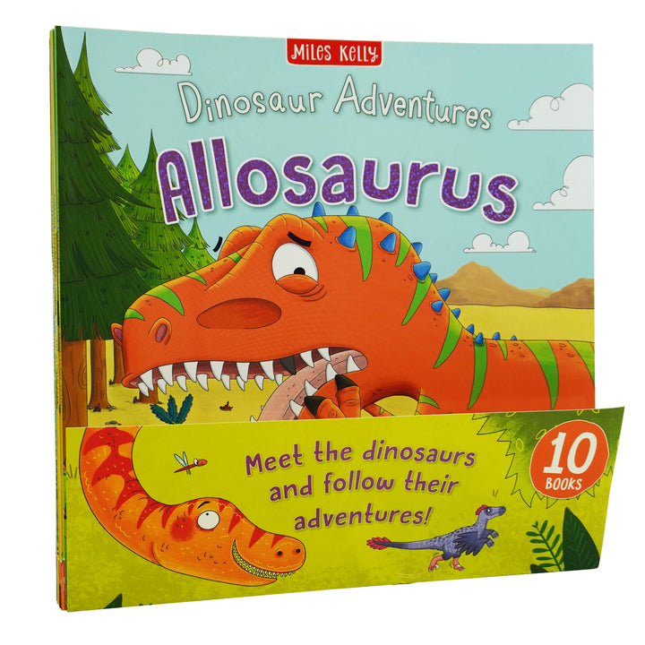 Miles Kelly Dinosaur Adventures 10 Books Collection Set By Catherine Veitch - Ages 2+ - Paperback - St Stephens Books
