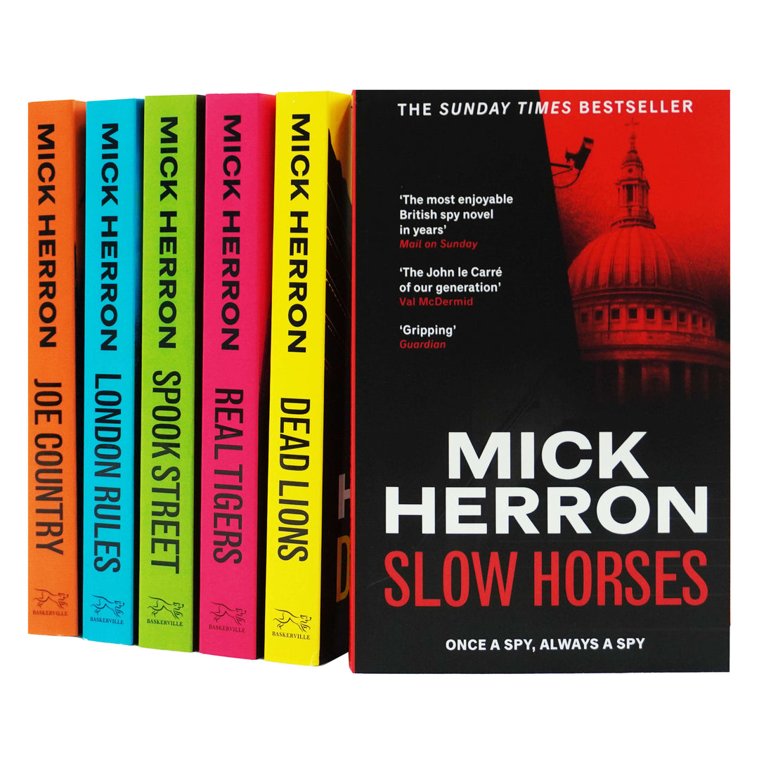 Slough House Thriller Series By Mick Herron 6 Books Collection Set - Fiction - Paperback - St Stephens Books