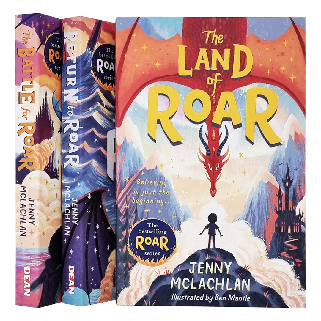 Land of Roar Series 3 Books Collection Set by Jenny McLachlan (The Land of  Roar, Return to Roar, The Battle for Roar)
