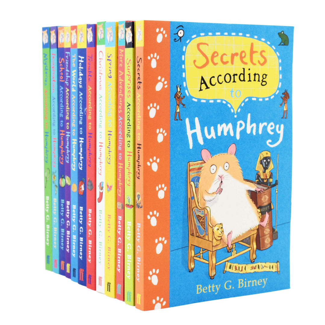 According to Humphrey the Hamster Series Collection 12 Books Set By Betty G. Birney - Fiction Books - Paperback - St Stephens Books