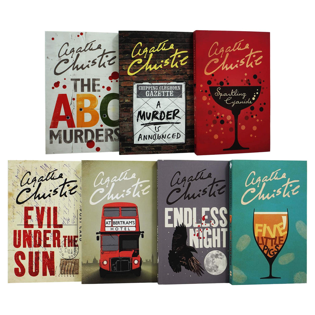 Agatha Christie Seven Deadly Sins Collection 7 Books Box Set - Young Adult - Paperback - St Stephens Books