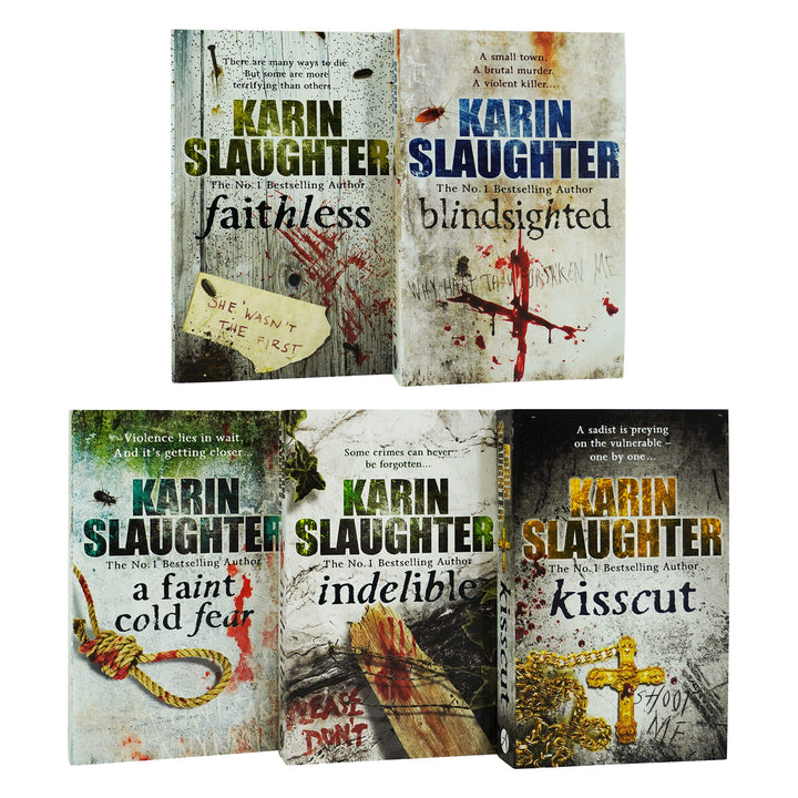 Grant County Series 5 Books Collection Set by Karin Slaughter - Adult - Paperback - St Stephens Books