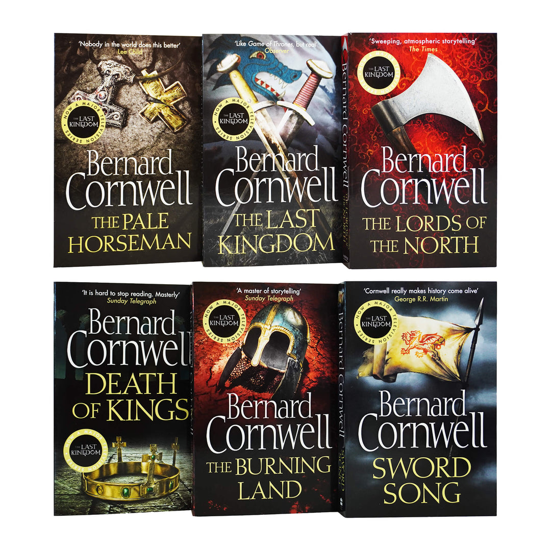 The Last Kingdom Series 6 Books Collection(1-6) By Bernard Cornwell - Young Adult - Paperback - St Stephens Books