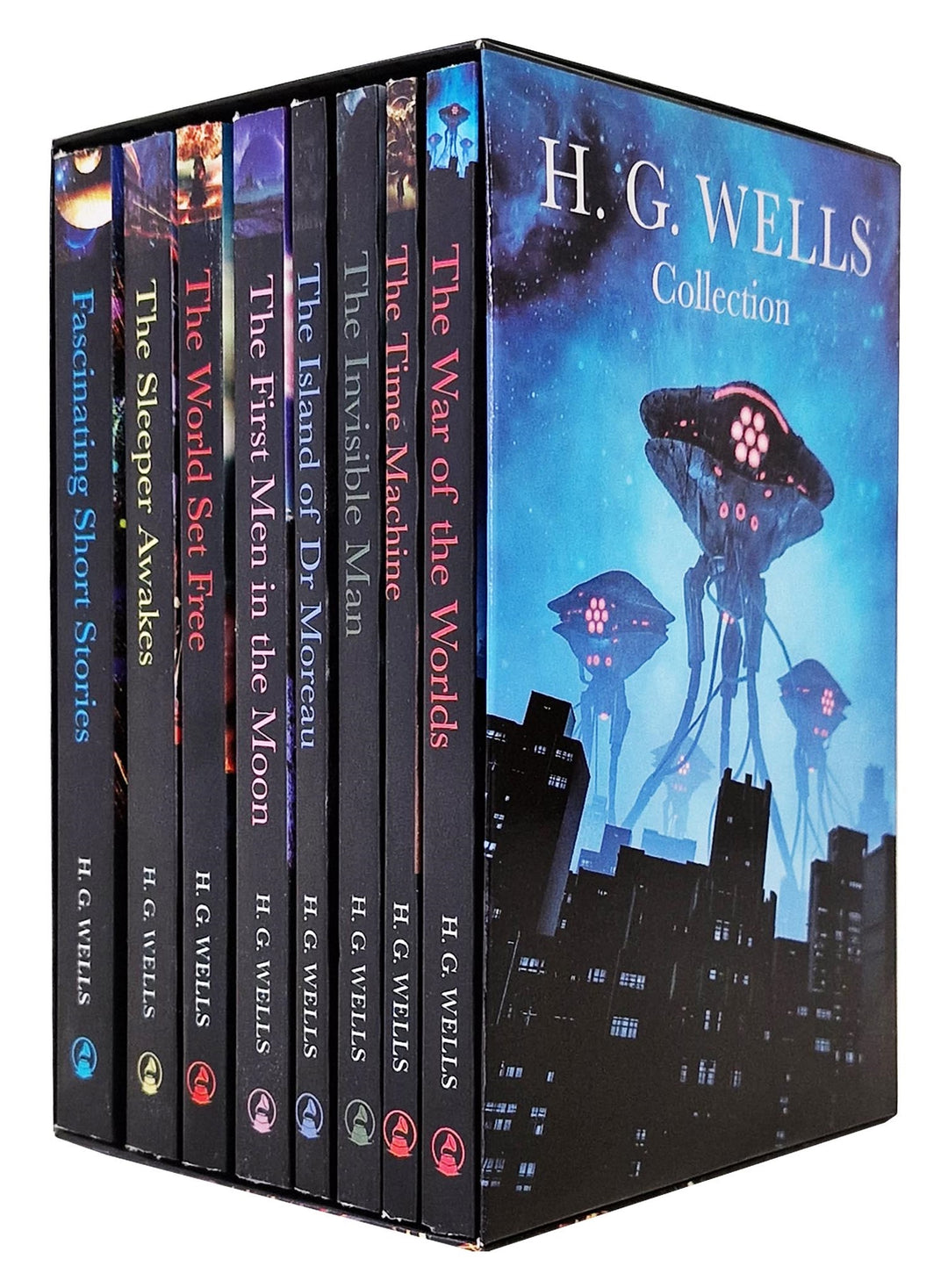 H. G. Wells Collection 8 Books Box Set - Fiction - Paperback - St Stephens Books