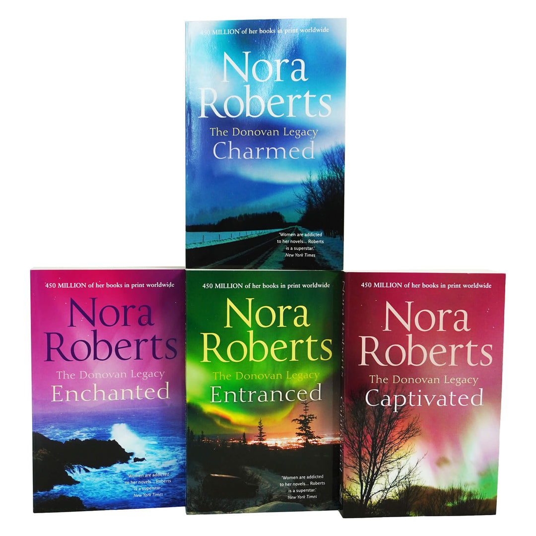Donovan Legacy Series 4 Books Collection Set By Nora Roberts - Young Adult - Paperback - St Stephens Books