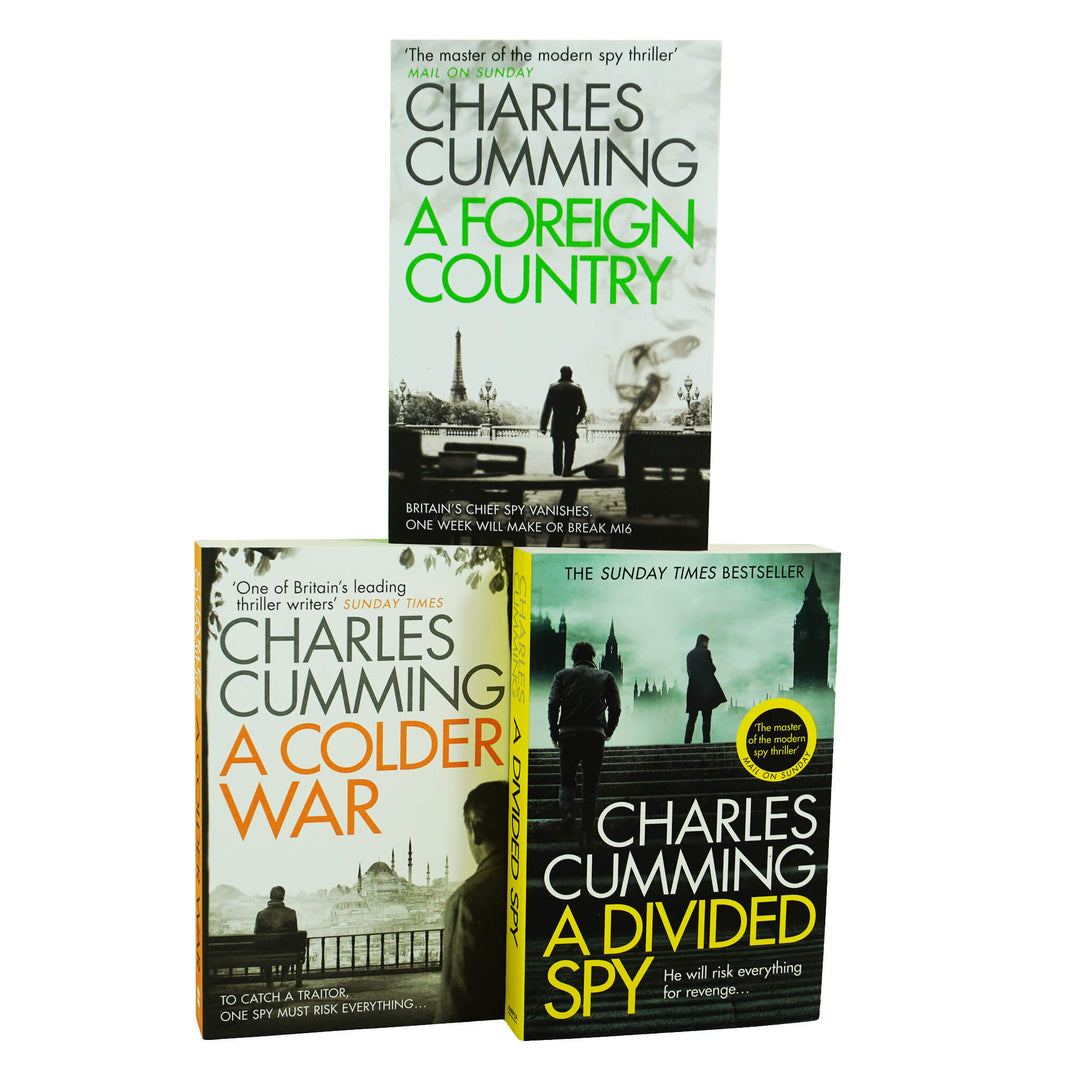 Thomas Kell Spy Thriller Series 3 Books Collection Set By Charles Cumming - Young Adult - Paperback - St Stephens Books