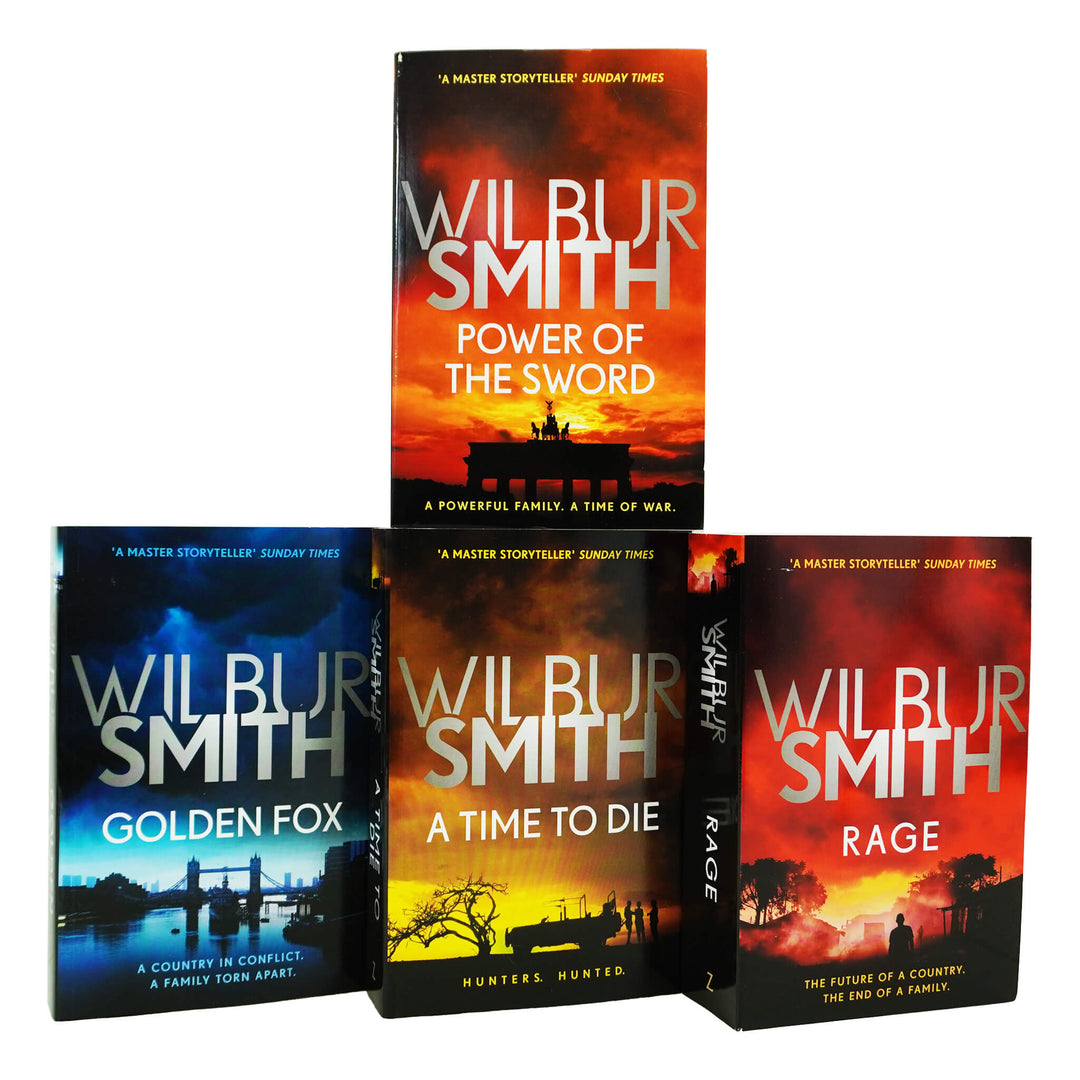The Courtney Series 4 Books (5 To 8) Collection Set By Wilbur Smith - Young Adult - Paperback - St Stephens Books