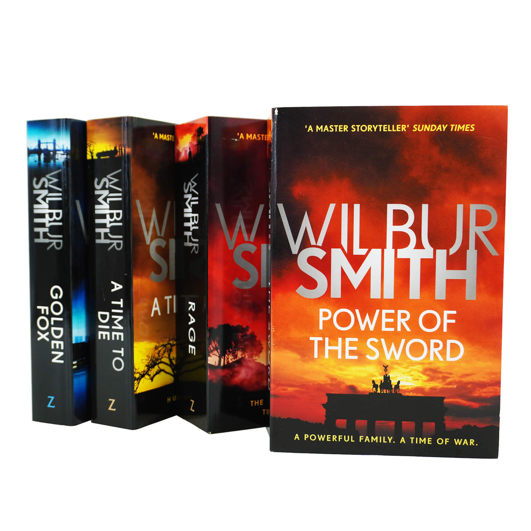 The Courtney Series 4 Books (5 To 8) Collection Set By Wilbur Smith - Young Adult - Paperback - St Stephens Books
