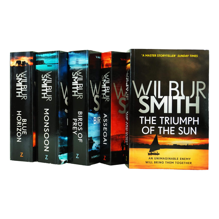 The Courtney Series 5 Books 9 to 13 Collection Set By Wilbur Smith - Young Adult - Paperback - St Stephens Books