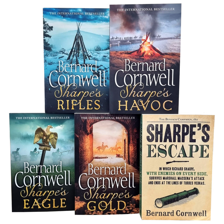 The Sharpe Series by Bernard Cornwell: Books 6-10 Collection Set - Fiction - Paperback - St Stephens Books