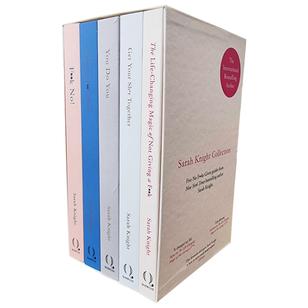 A No F*cks Given Guide 5 Books Collection Box Set By Sarah Knight - Fiction - Paperback - St Stephens Books